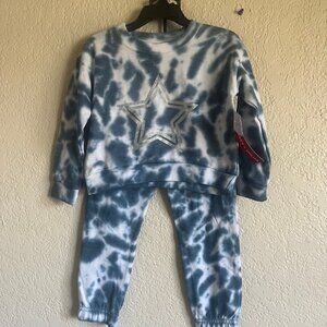 Girls 3T Tie Dye Sweatsuit NWT